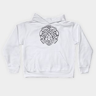 CelticKnot of dogs Kids Hoodie